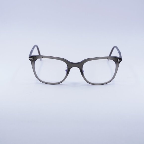 Tom Ford FT5776-D-B 020 Eyeglasses Grey 53mm Square Frame, Blue Light Block - Picture 2 of 9